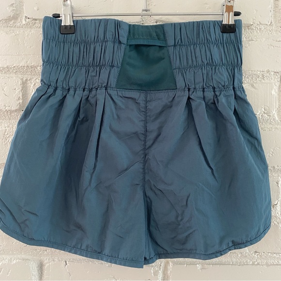 FP Movement by Free People  - The Way Home Shorts (blue/green) Small - Picture 5 of 5